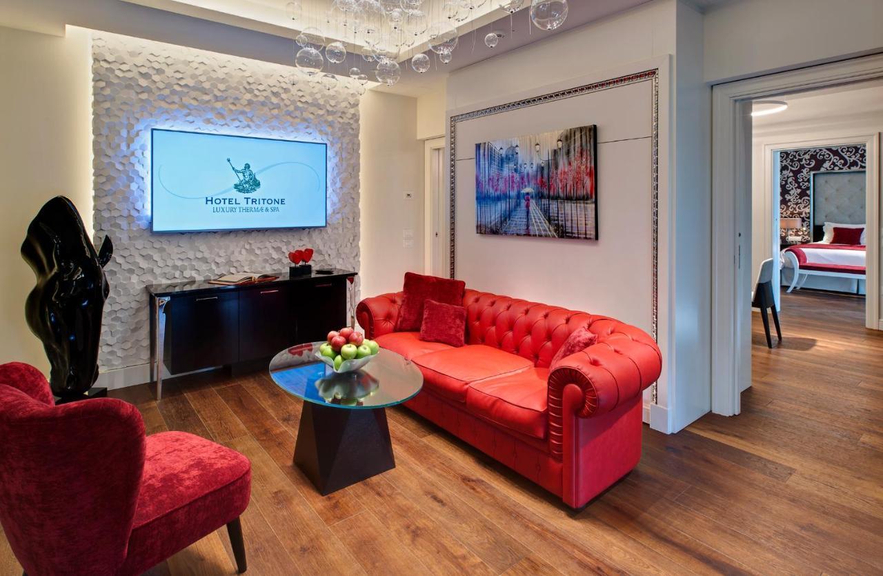 Tritone Luxury Hotel Thermae & Spa Abano Terme Bagian luar foto